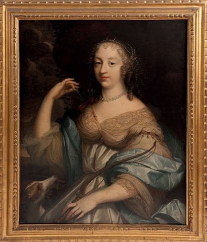 Ecole française - XVIIème siècle Attribué à Ferdinand Gelé L'AINE (1612-1689) Madame...