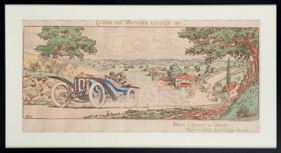 Marguerite GAMY (XIXème siècle) 
Coupe des voitures légères 1911, Babelot, le gagnant...