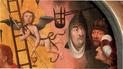 Maître de la Mort de Marie d'Amsterdam (Actif à Amsterdam de 1450 à 1507) 
La messe...