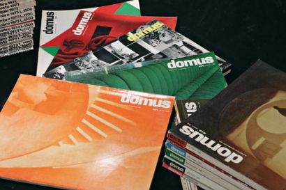 DOMUS Ensemble de documentation DOMUS comprenant 59 numéros des années 1965 / 1966...