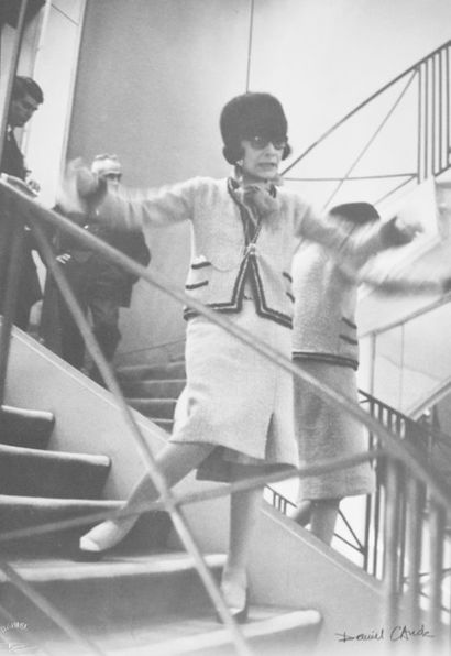 Daniel CANDE (né en 1938) Mademoiselle Chanel, Paris 1962
Tirage argentique sur papier...