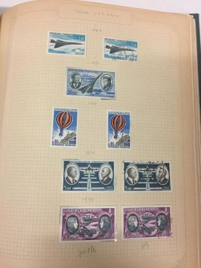 null TOUS PAYS : Ensemble de timbres neufs et oblitérés, contenus dans 15 classe...