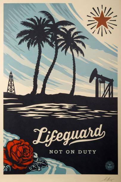 null Shepard FAIREY dit Obey Giant (né en 1970)

Lifeguard

Signé en bas à droite...