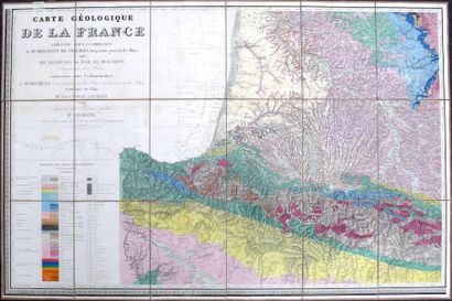 GENSSANE (Antoine de) Histoire naturelle de la province de Languedoc, partie minéralogique...