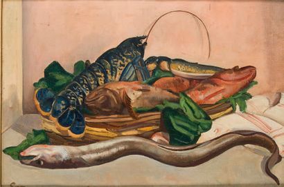 Edmond CERIA (1884-1955) * Nature morte
Huile sur toile.
Signé en bas à gauche.
38...