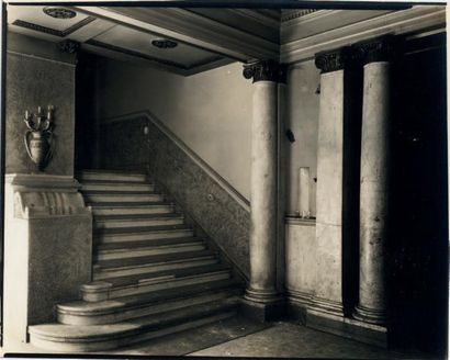 Bérénice Abbott (1898-1991) 
Fifth Avenue Theater Interior, 28th st. Lobby, New York...