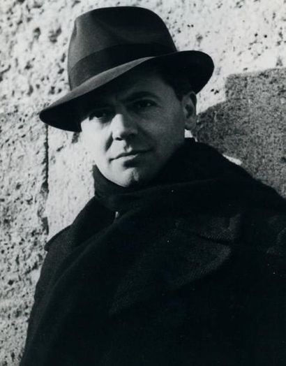 Marcel BERNARD (1902-1991) 
Jean Moulin aux Arceaux, près de la Promenade du Peyrou...