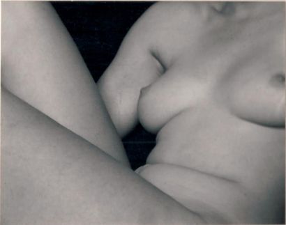 Edward WESTON (1886-1958) 
Nude - 1934
Tirage argentique postérieur par Cole Weston.
Cachet...