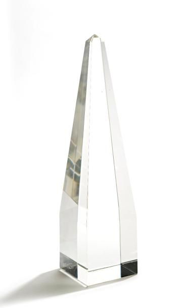 Archimède SEGUSO (1909 - 1999) Obélisque

Cristal de Murano. Signé sur la base

H...