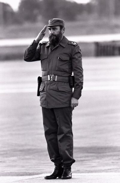 Alain NOGUES (né en 1937) Fidel Castro 1983

Tirage argentique format 50,3 X 33,7...