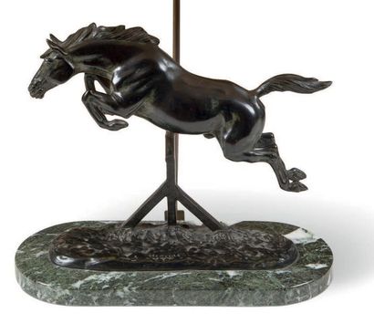 Irénée ROCHARD (1906-1984) 
Hercule.
Sculpture en bronze ciselé et patiné.
Monté...