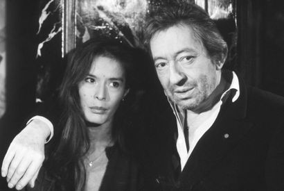 David LEFRANC (né en 1965) Serge Gainsbourg et Bambou Paris 1990

Tirage sur papier...