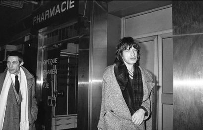 Patrick SICCOLI (né en 1955) Mick Jagger et Charlie watts Paris 1977

Tirage sur...