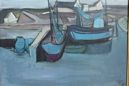Pierre André BOUEY (1898-1976) Le port de pêche – Doëlan – 1963

Huile sur toile....