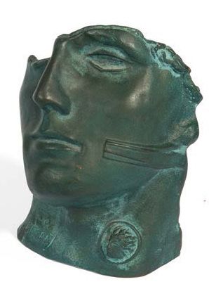 Igor MITORAJ (1944-2014) Centurion II Sculpture en bronze ciselé à patine verte.
Signé...