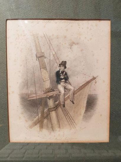 null Ecole anglaise du XIXème siècle


The mast-headed midshipmen


Lithographies,...