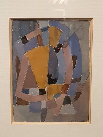 null Albert COSTE (1896 - 1985)


Composition cubiste


Technique mixte sur papier....