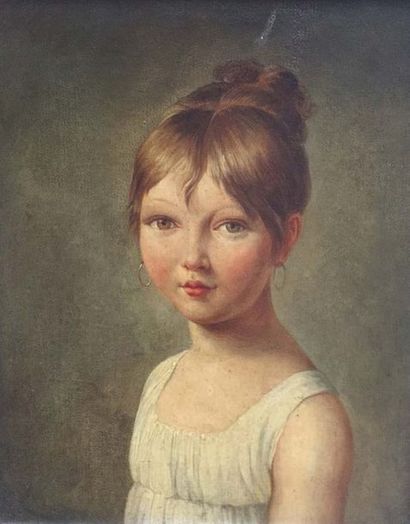 D'après Pierre-Narcisse GUERIN (1774-1833) Portrait (d'après un portrait conservé...