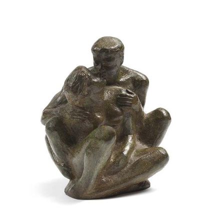 Philippe ARNAULT (né en 1957) Le baiser
Sculpture en bronze.
Signé et numéroté 1/8-...