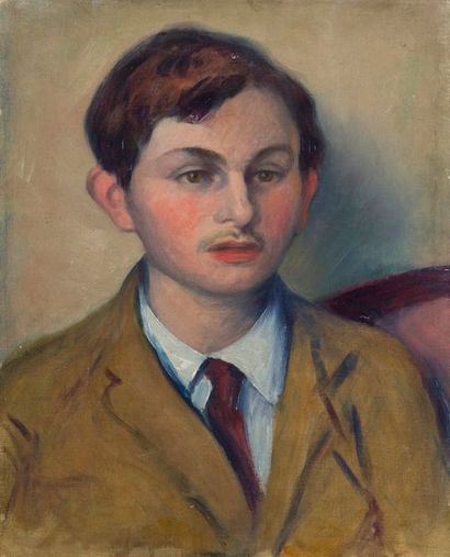 Ernest Rouart (1874-1942) Portrait de Julien ROUART
Huile sur toile 41 x 33 cm