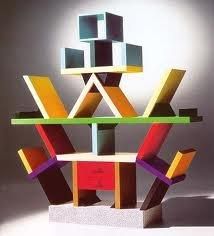 null 18. Ettore SOTTSASS (1917-2007) 
Bibliothèque modèle « Carlton » à cinq niveaux...