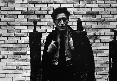 Jack Nisberg Alberto Giacometti

Tirage vintage format 28,5 X 41 cm Tampon au dos...