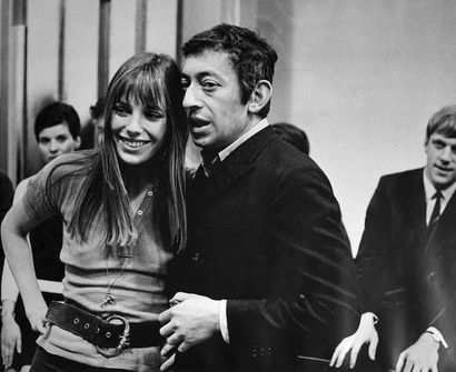 Tony Grylla Serge Gainsbourg et Jane Birkin 

Tirage argentique format 39,7 X 49...