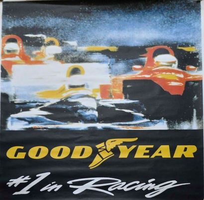 Affiche Goodyear- 1° Racing, 170x120cm