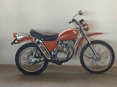 null HONDA SL125 - 1975 N° de série: 147725 Succession Collection F. Achat en 2003...