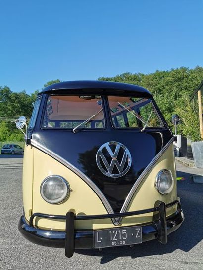 VOLKSWAGEN Combi 23 fenêtres - 1958 Châssis: 0428829
Moteur: 0559532
Doc 896A, Certificat...