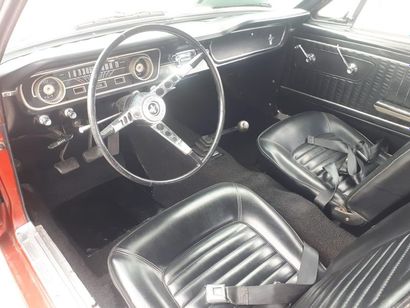 FORD MUSTANG Cabriolet 289, code C - 1965 N° de série: 5F08C650565
Documents: Canada,...