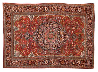 Fine and important carpet SAROUK (Iran),...