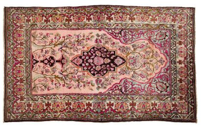 null Very rare and original ISPAHAN double-faced silk and cotton (Iran), 2nd third...