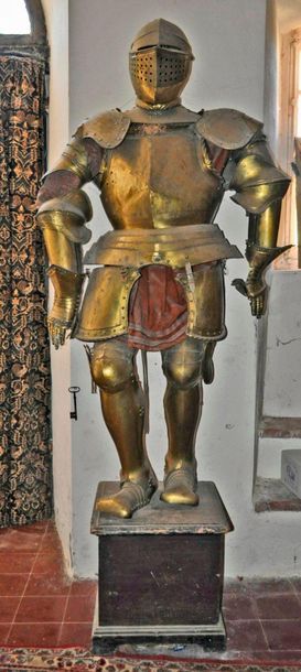 Important Middle Age style armor, made at...