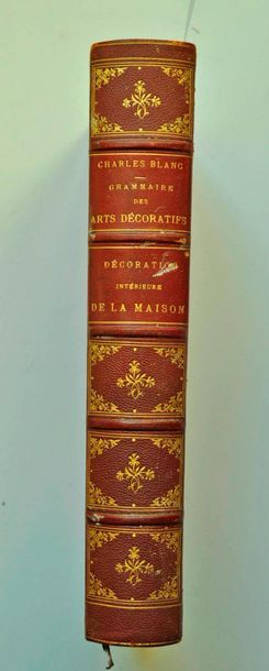 null Ch. BLANC. Arts décoratifs. Décoration de la maison. Renouard Paris 1882