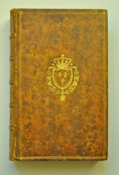 null E. CAZES. The Palace of Versailles. Editorial Bernard, 1910. Gilded leather...