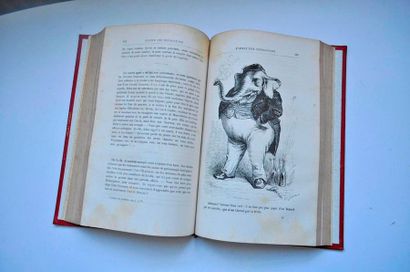 null H. DE BALZAC. Private and public life of animals. Engravings by GRANDVILLE....