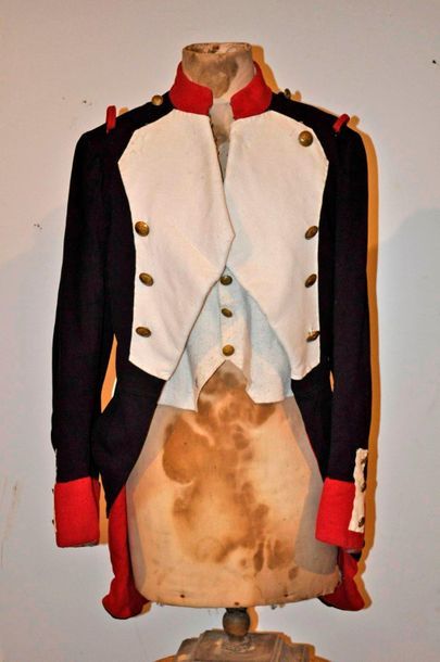 Empire style frock coat, as is