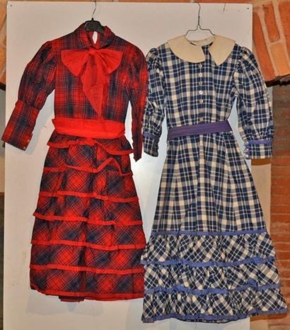 null Set of 2 dresses for young girls romantic style