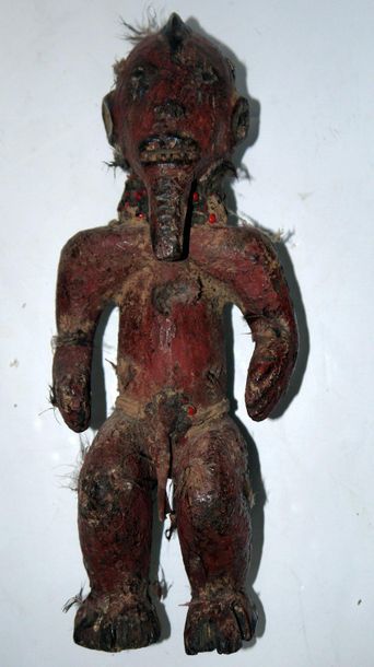 Statuette KAKA - Nigeria; bearded figure,...