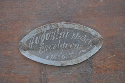 null Gardener. Owner's nameplate: AUGUSTIN MICHEL in ESCALQUENS (Haute Garonne)