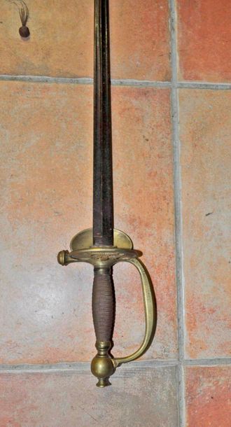 null Officer's sword Napoleon III period