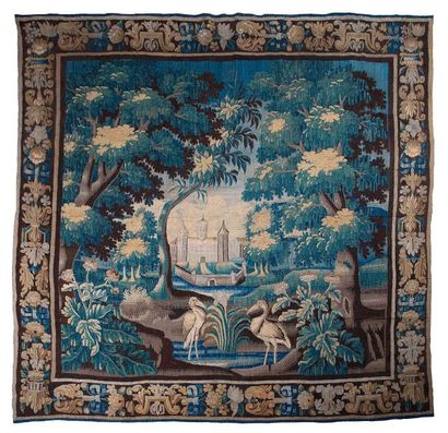 FELLETIN 

Tapestry of the Felletin Manufacture. Late 17th - Early 18th century....