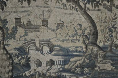 AUBUSSON 

Tapestry from the Royal Manufacturers of Aubusson. Early 18th century.

The...