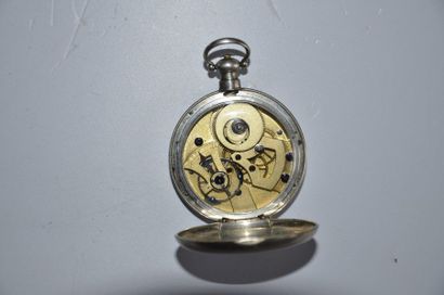 null Lot de 3 montres: Montre en argent à coq seconde morte vers 1819- 1830 + Montre...