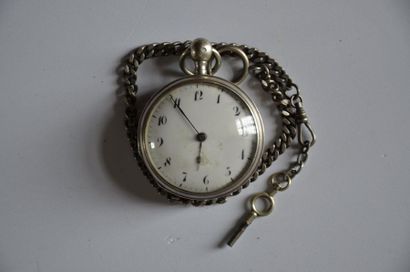 null Lot de 4 montres: Montre DEVILLAINE, Rue des champs en 1800, aiguille serpentine,...
