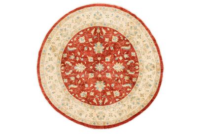 null Chobi round carpet (India) circa 1985

Dimensions. 255 cm diameter 

Technical...