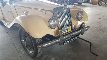 MG TF - 1955 Serial number: 468365
Estate Collection F. Purchased in 2000
Carte Grise...