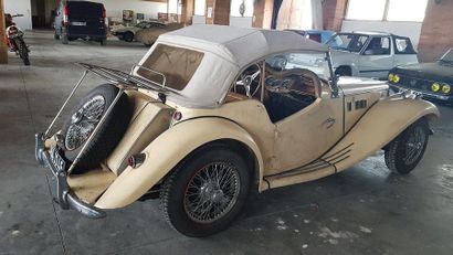 MG TF - 1955 Serial number: 468365
Estate Collection F. Purchased in 2000
Carte Grise...