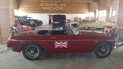 MGC Roadster - 1969 N° de série: GNC1U5541G
Succession Collection F. Achat en 1999
Carte...